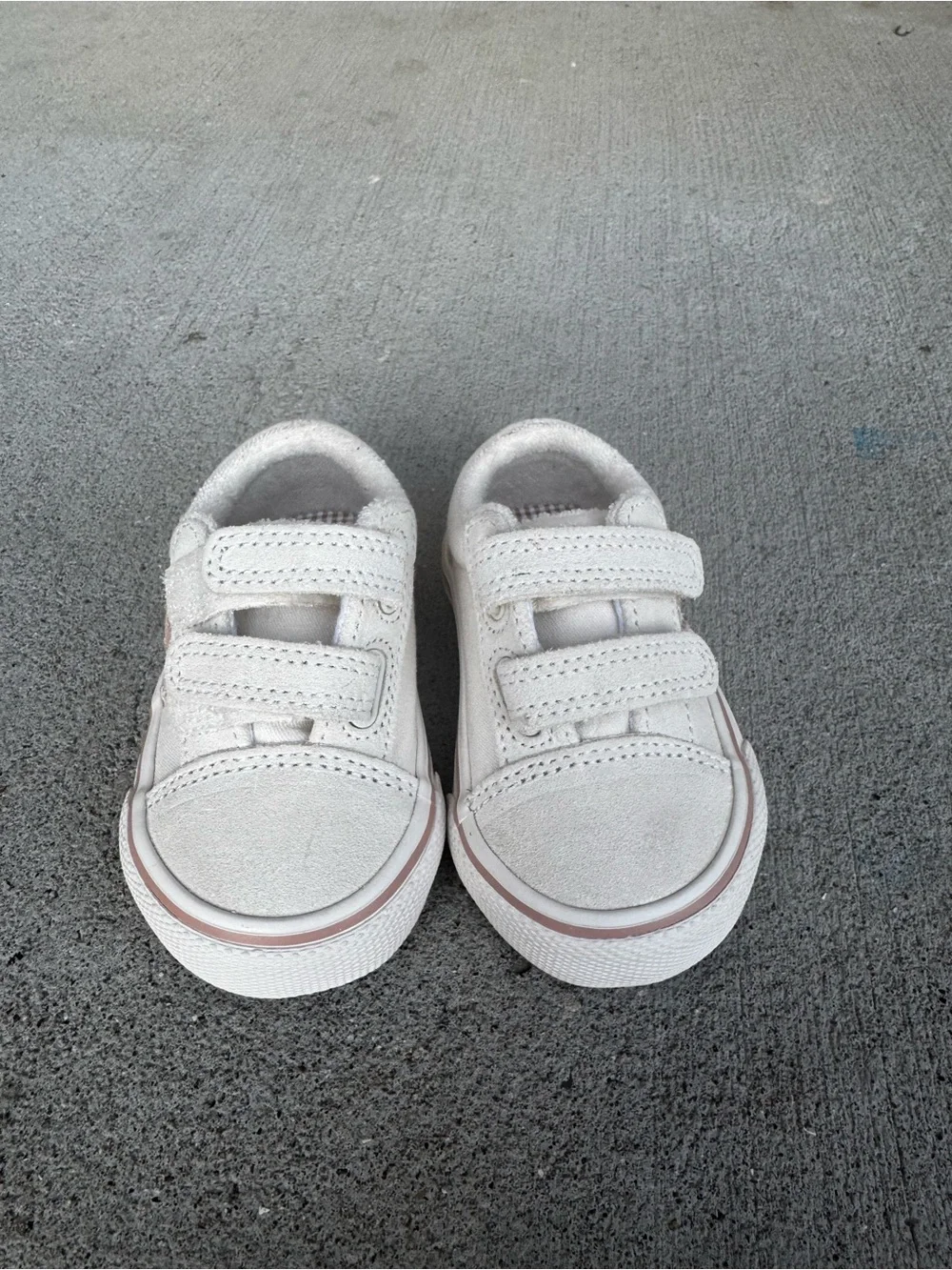next White Kids Velcro Casual Sneakers